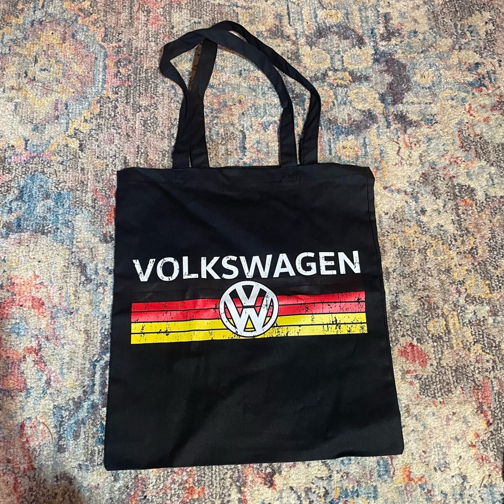 V.W Black Tote Bag